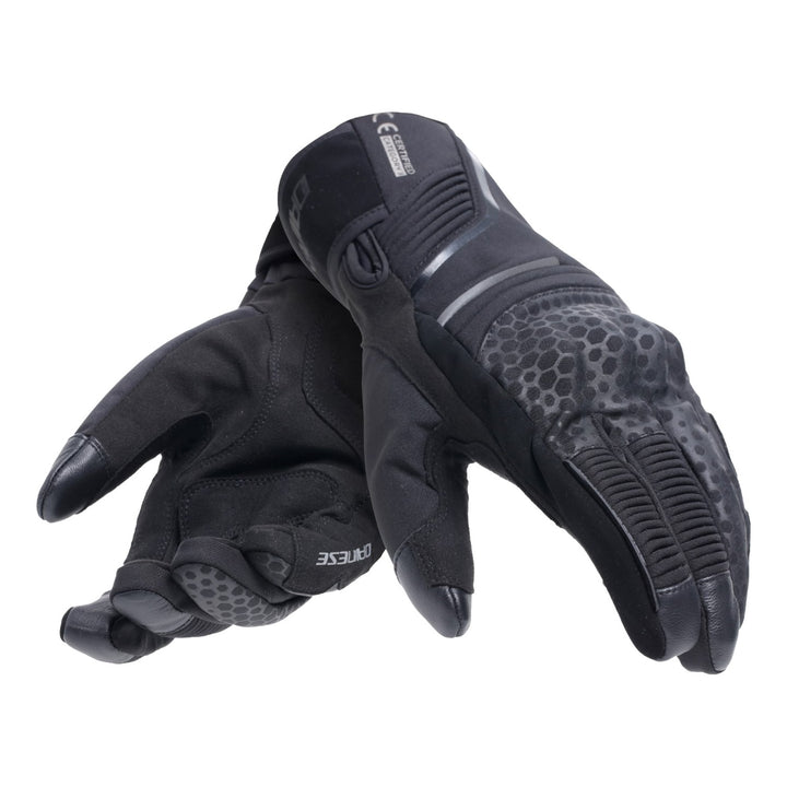 Dainese D-Dry Handschuhe Tempest 2 Lang schwarz