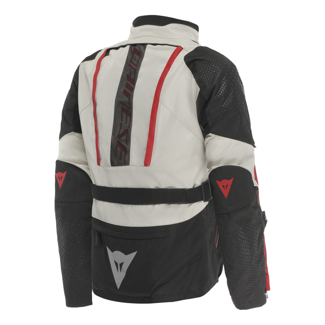 Dainese D-Dry Jacke Gullfoss beige-schwarz-rot