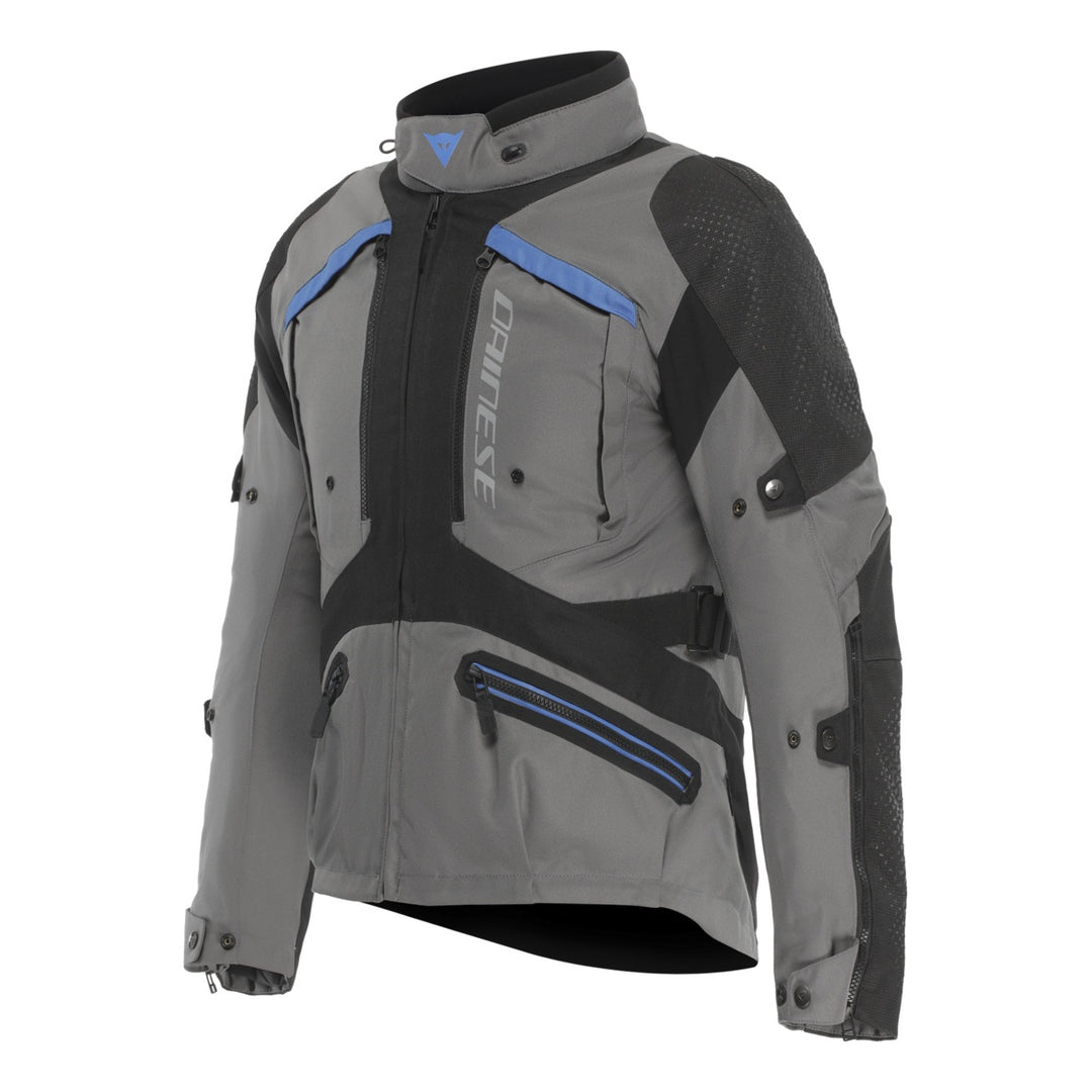 Dainese D-Dry Jacke Gullfoss grau-schwarz-blau