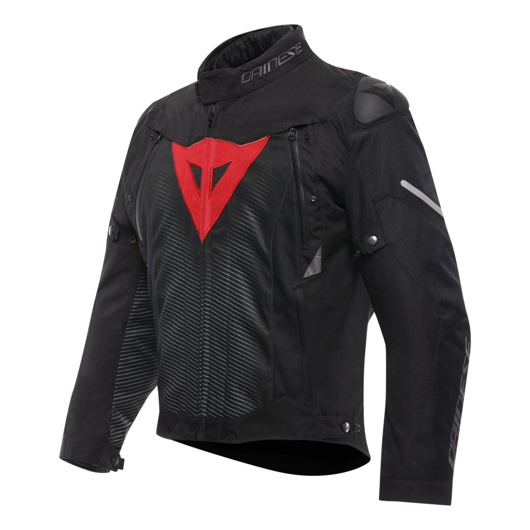 Dainese D-Dry Jacke Super Sprint schwarz-rot