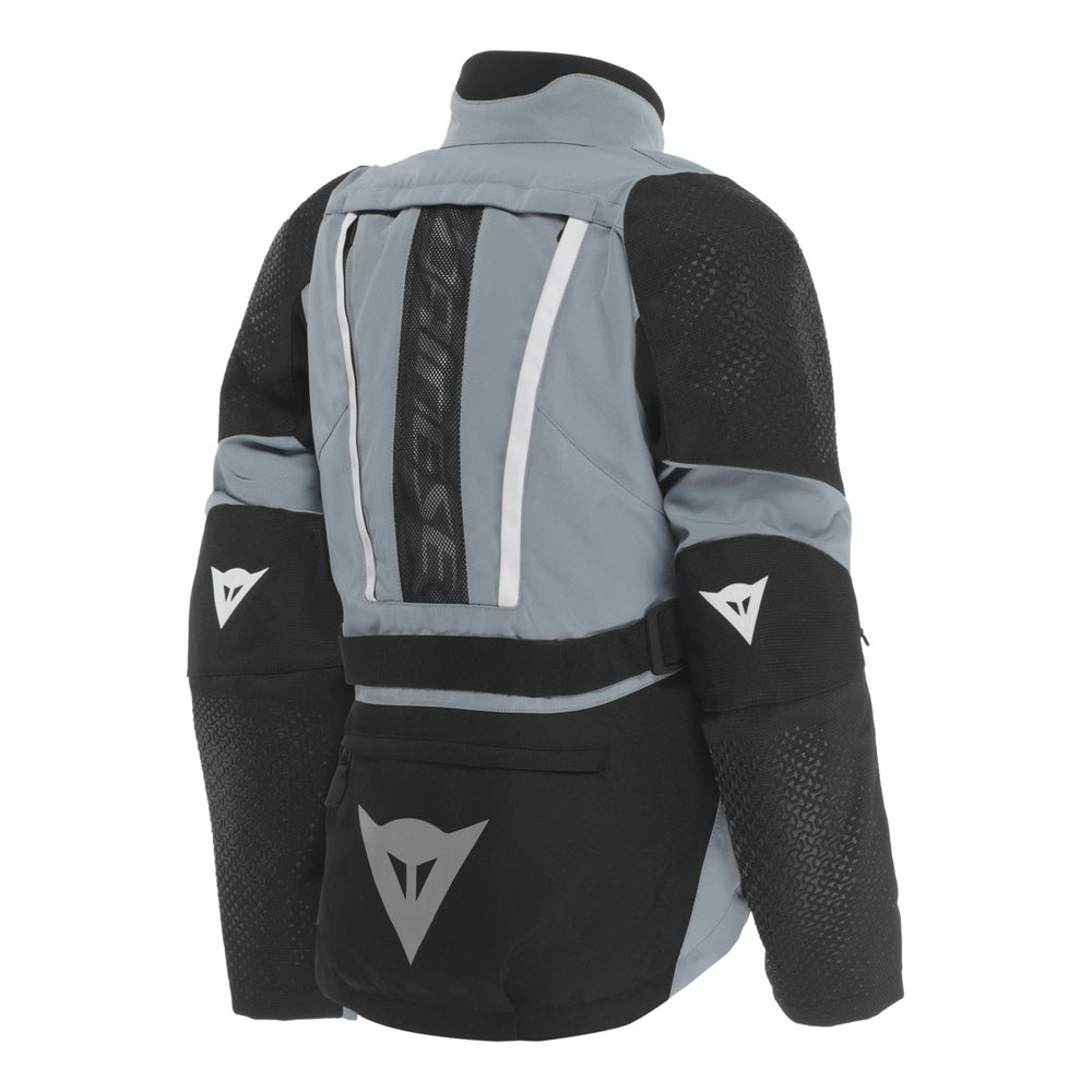 Dainese Damen D-Dry Jacke Gullfoss grau-schwarz