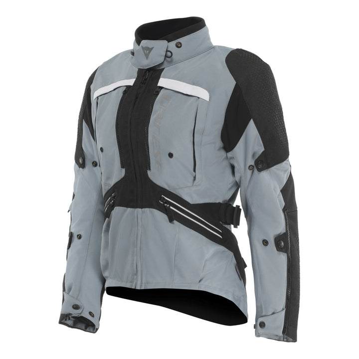 Dainese Damen D-Dry Jacke Gullfoss grau-schwarz