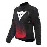 Dainese Damen D-Dry Jacke Super Sprint schwarz-fuchsia-weiss