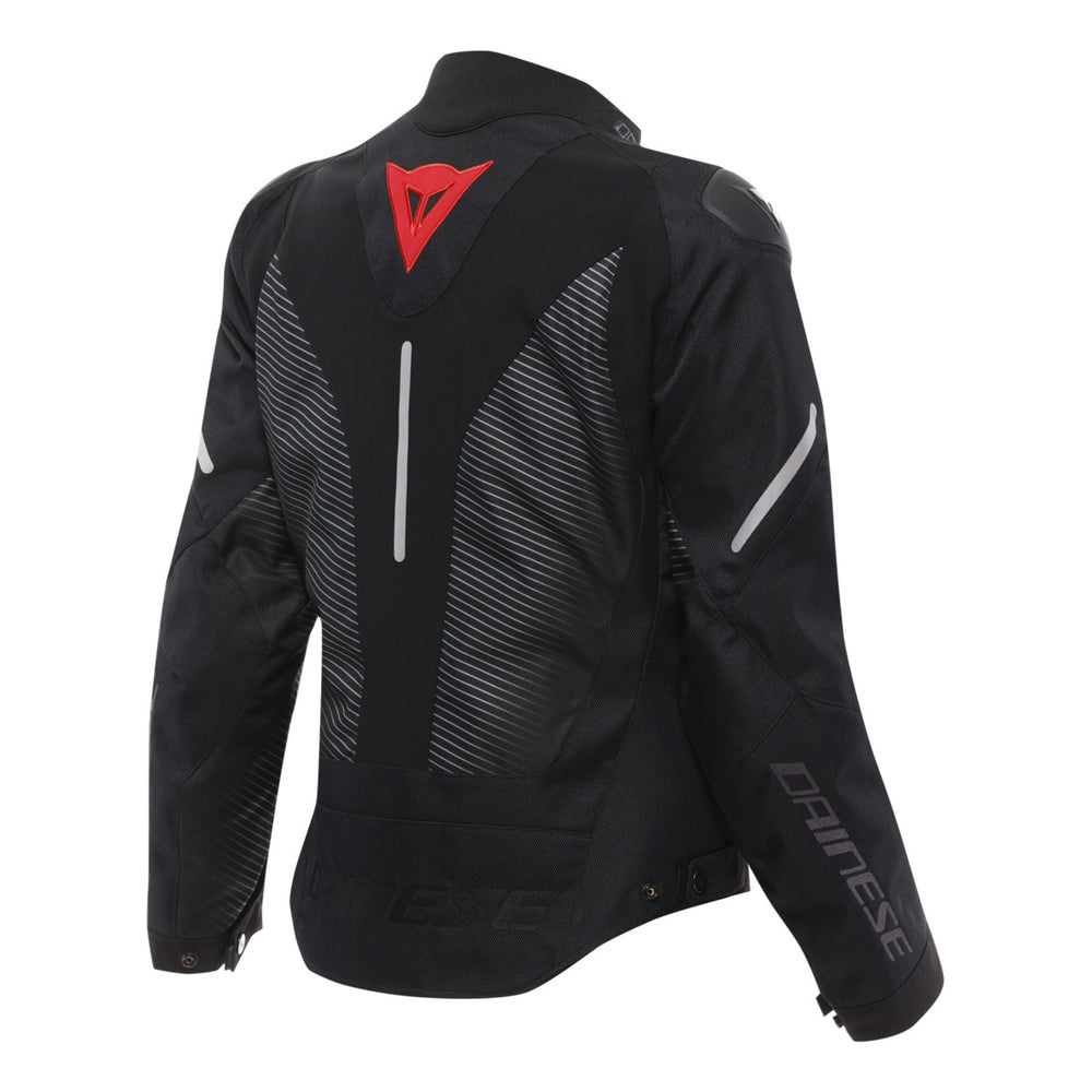 Dainese Damen D-Dry Jacke Super Sprint schwarz-rot