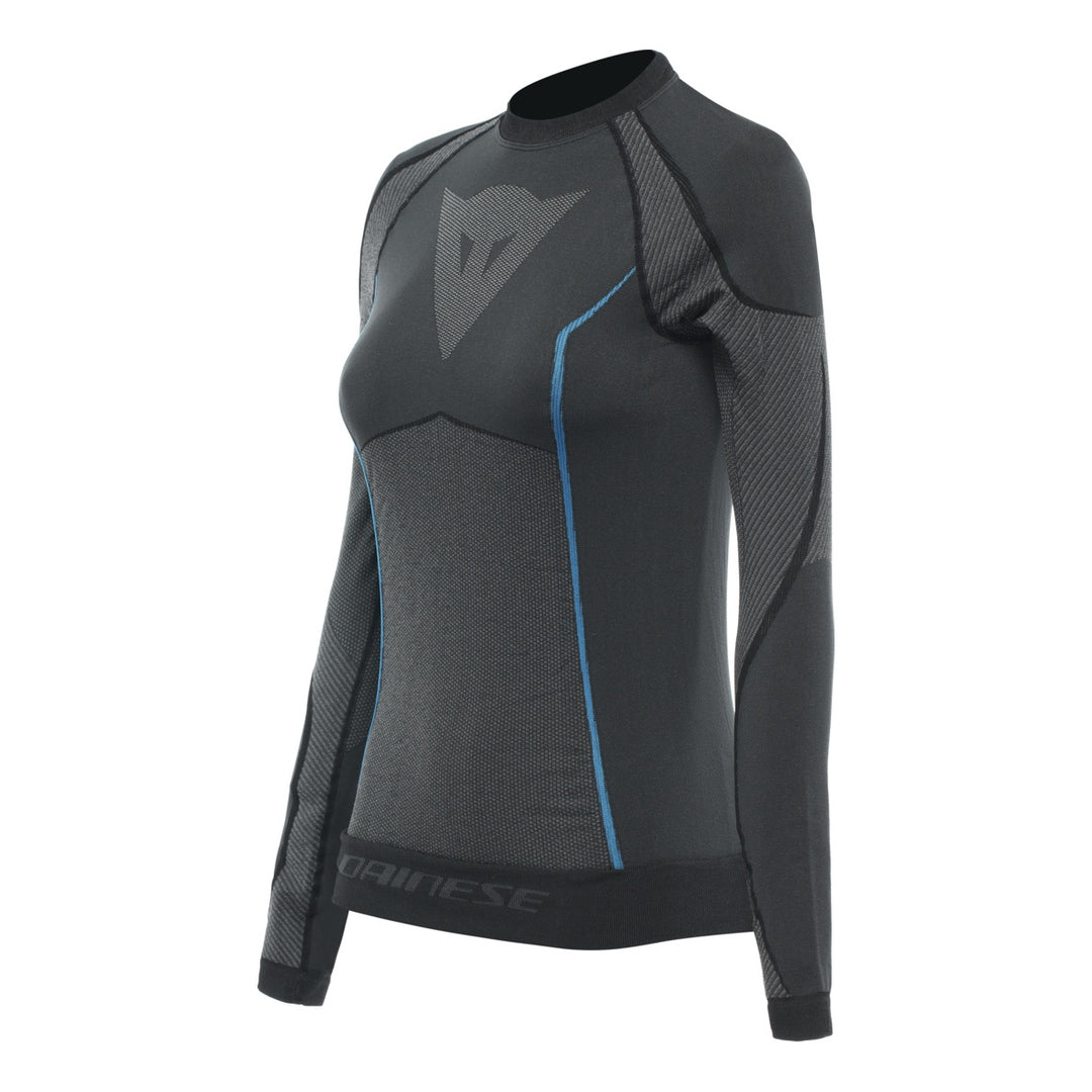 Dainese Damen Funktionsshirt LS Dry schwarz-blau