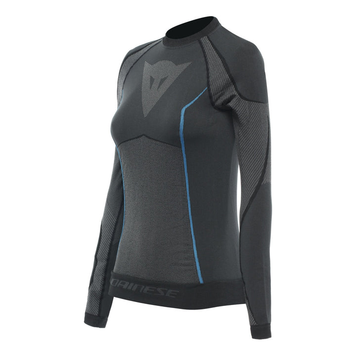 Dainese Damen Funktionsshirt LS Dry schwarz-blau