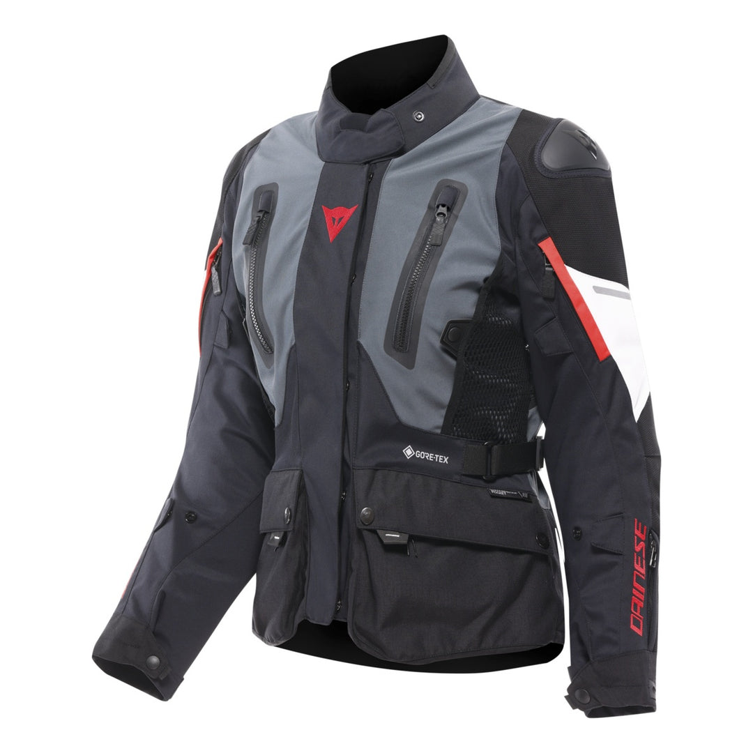Dainese Damen Gore-Tex Jacke Carve Master 4 olive grün-schwarz