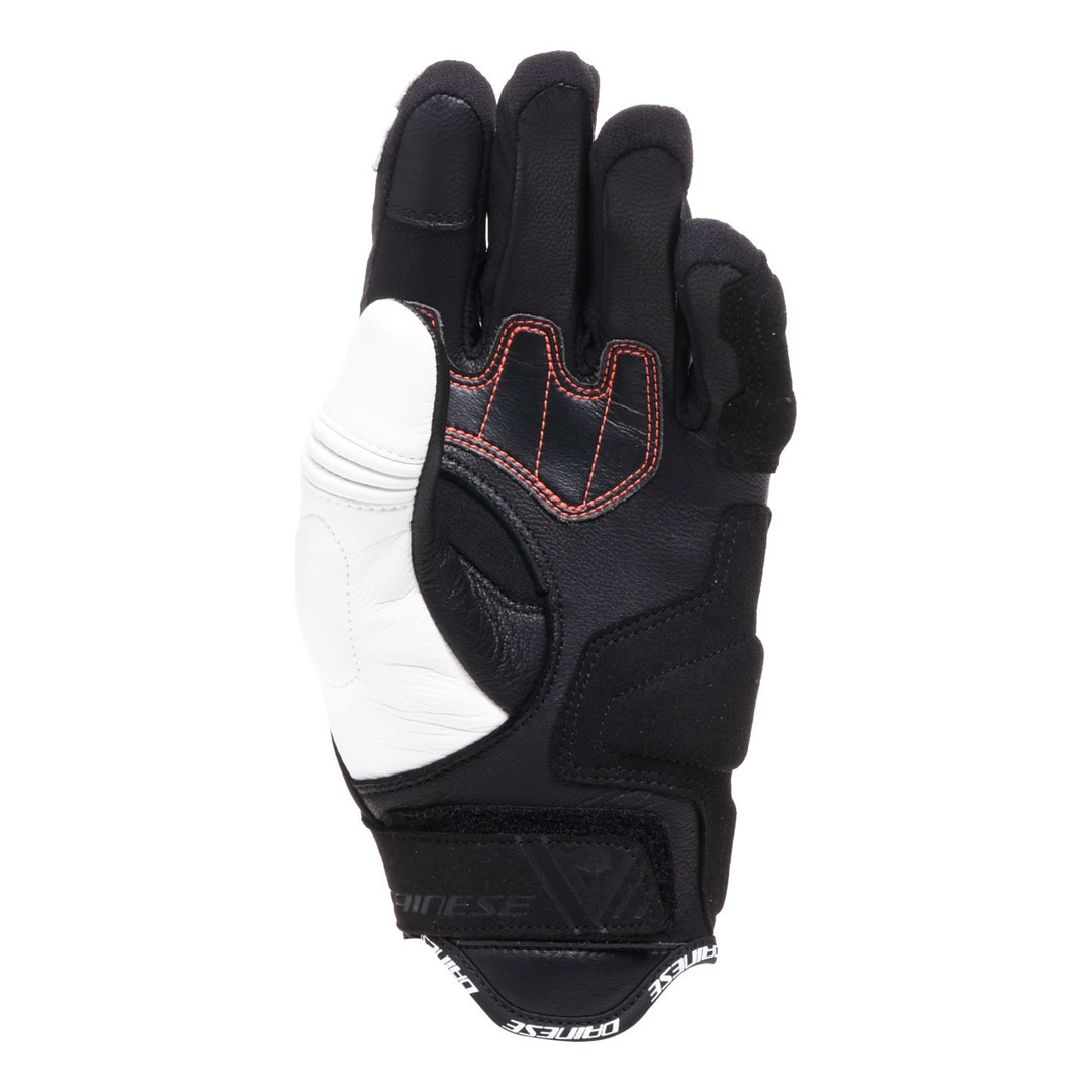 Dainese Damen Handschuh Reacto Carbon Kurz schwarz-weiss-rot
