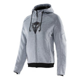 Dainese Damen Hoodie mit Reissverschluss Daemon-X Safety grau