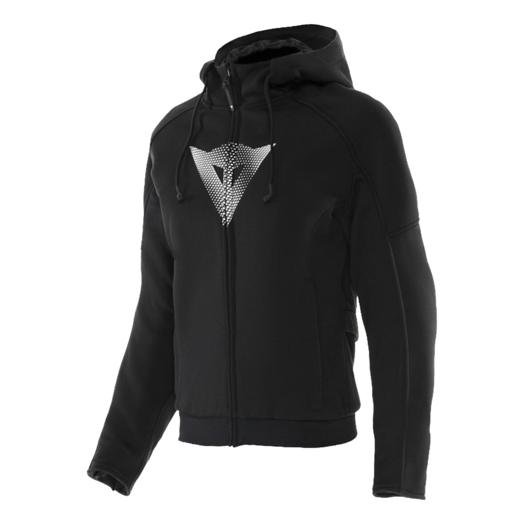 Dainese Damen Hoodie mit Reissverschluss Daemon-X Safety schwarz