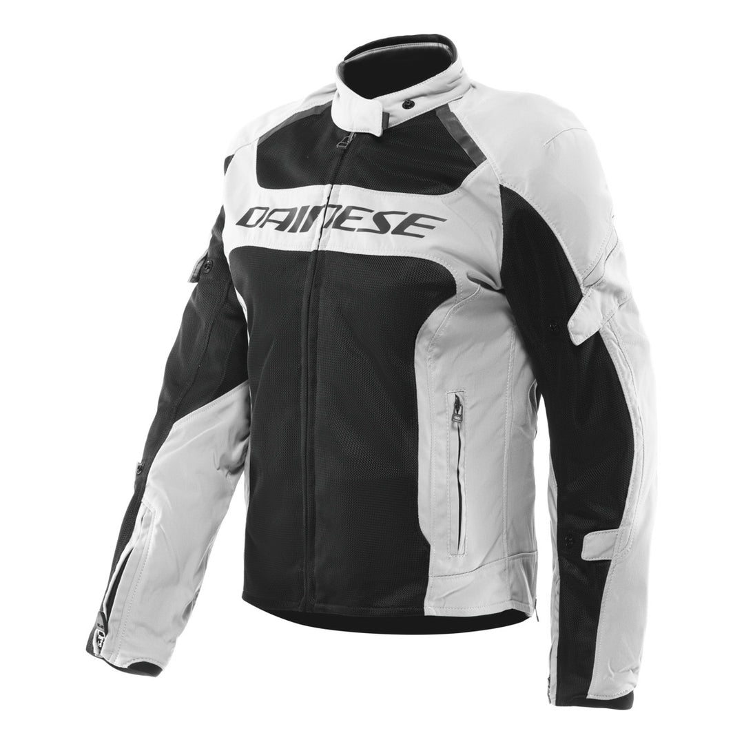 Dainese Damen Jacke Air Frame 3 Tex hellgrau-schwarz