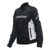 Dainese Damen Jacke Air Frame 3 Tex schwarz-weiss