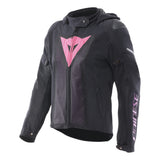 Dainese Damen Jacke Super Sprint Air Tex schwarz-pink-viola