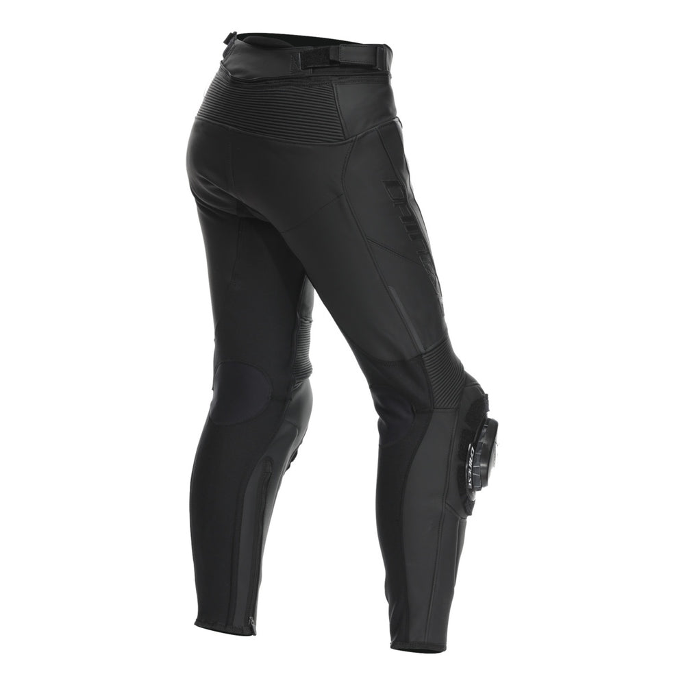 Dainese Damen Lederhose Delta 4 schwarz-schwarz