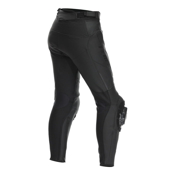 Dainese Damen Lederhose Delta 4 schwarz-schwarz