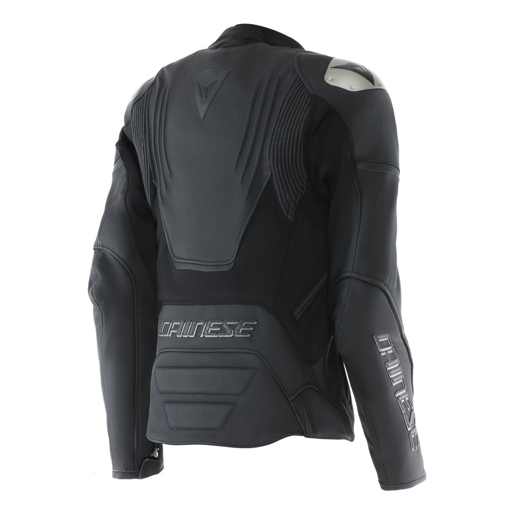 Dainese Damen Lederjacke Racing 5 schwarz