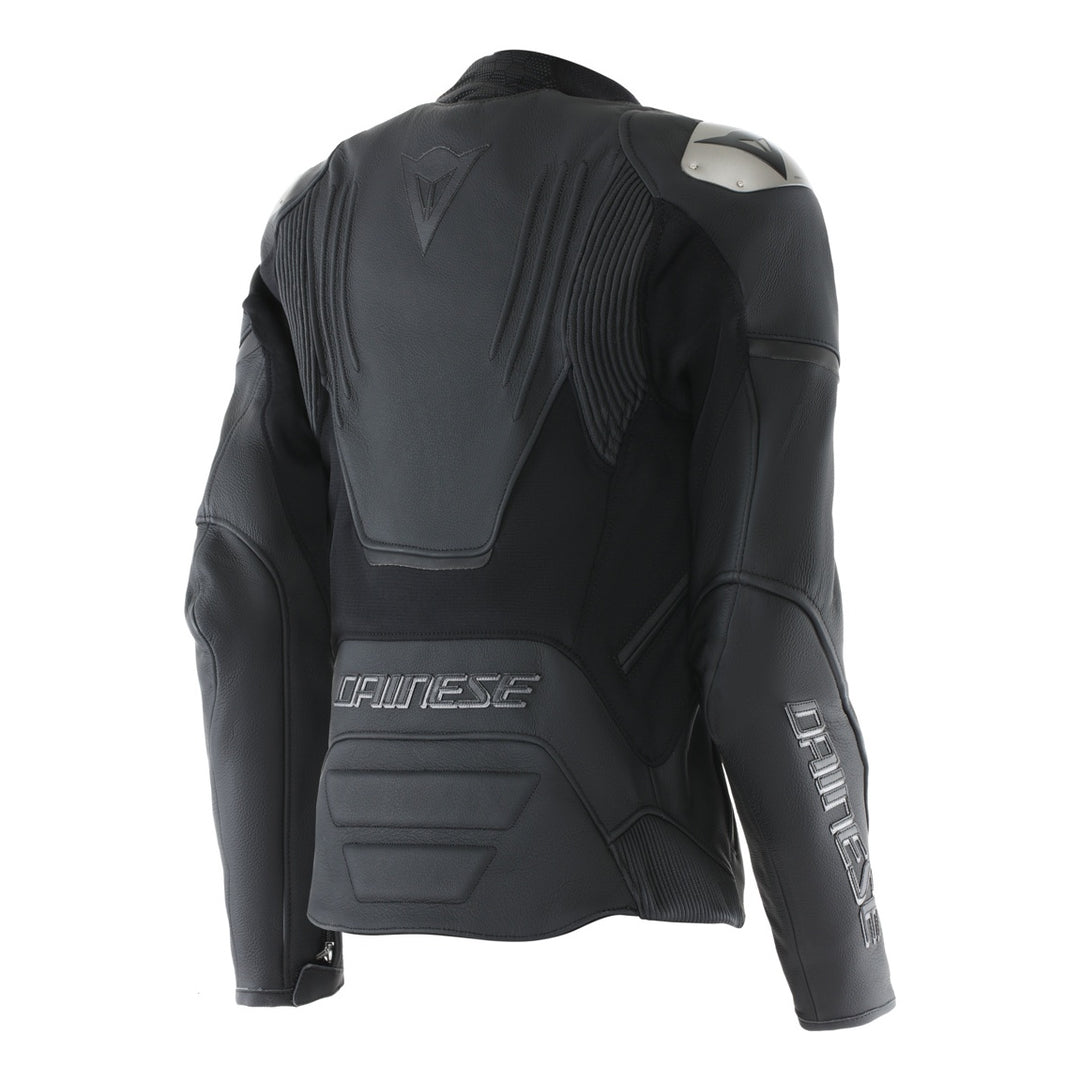 Dainese Damen Lederjacke Racing 5 schwarz