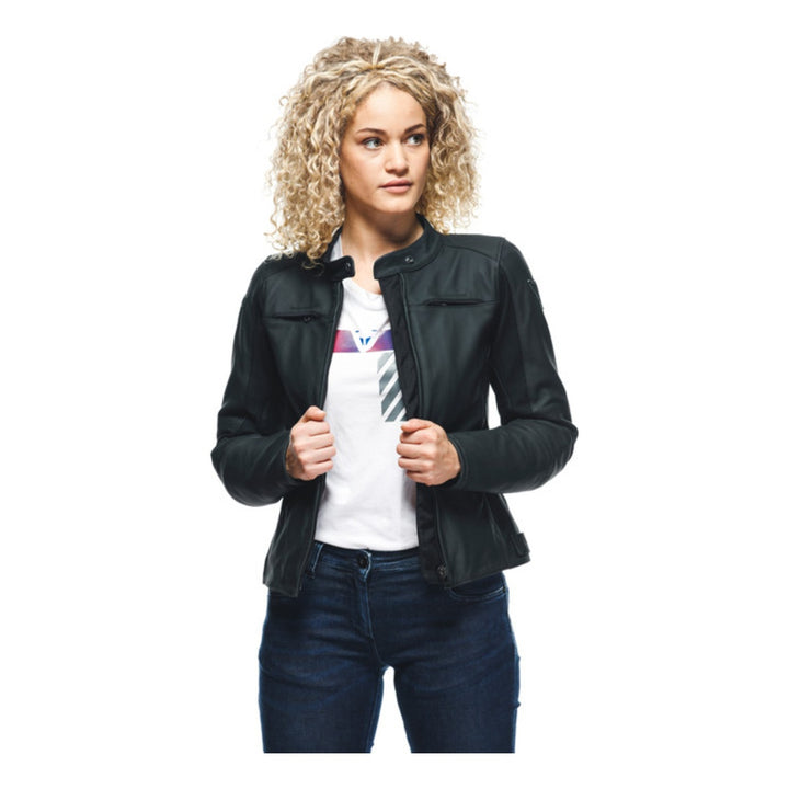 Dainese Damen Lederjacke Razon 2 schwarz