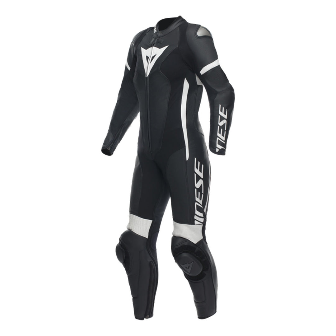 Dainese Damen Lederkombi perf. 1-tlg. Grobnik schwarz-weiss