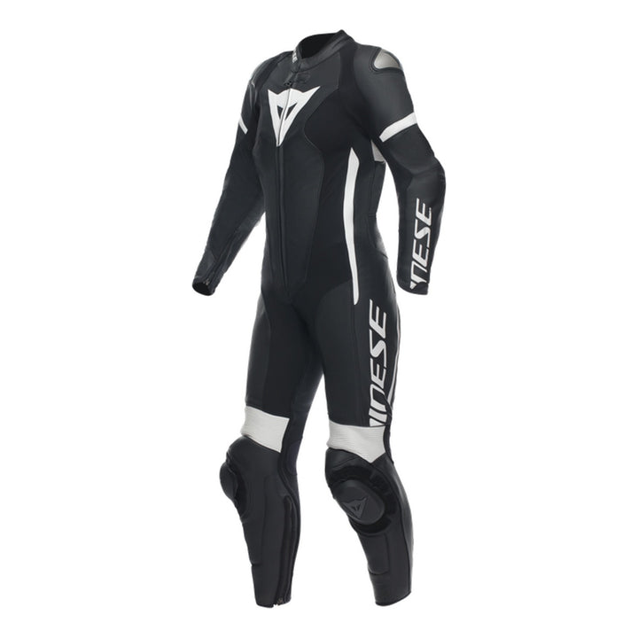 Dainese Damen Lederkombi perf. 1-tlg. Grobnik schwarz-weiss