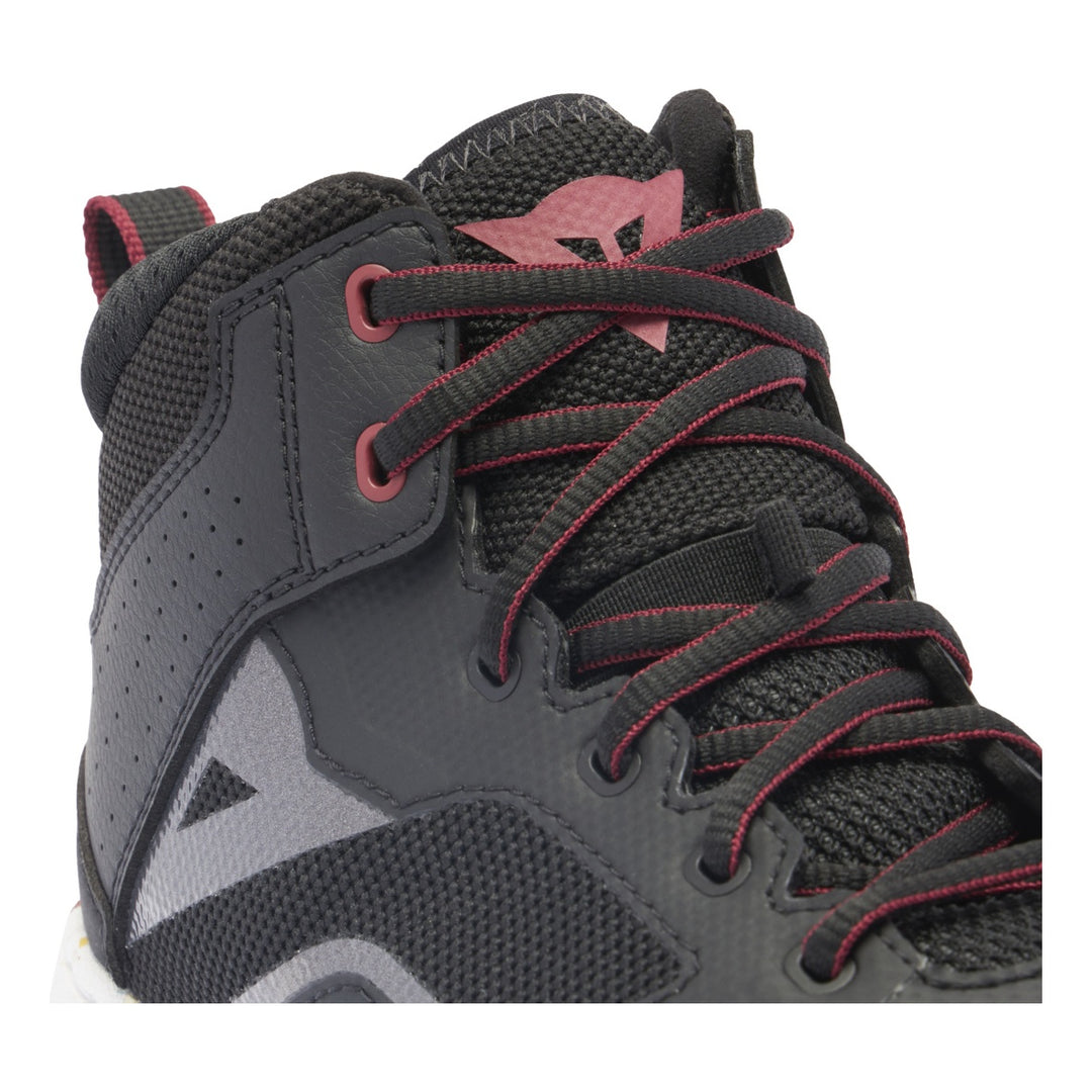 Dainese Damen Schuhe Suburb Air schwarz-weiss-rot