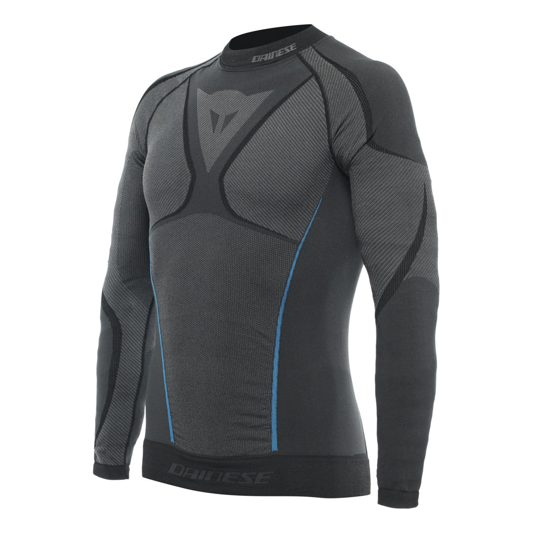 Dainese Funktionsshirt LS Dry schwarz-blau