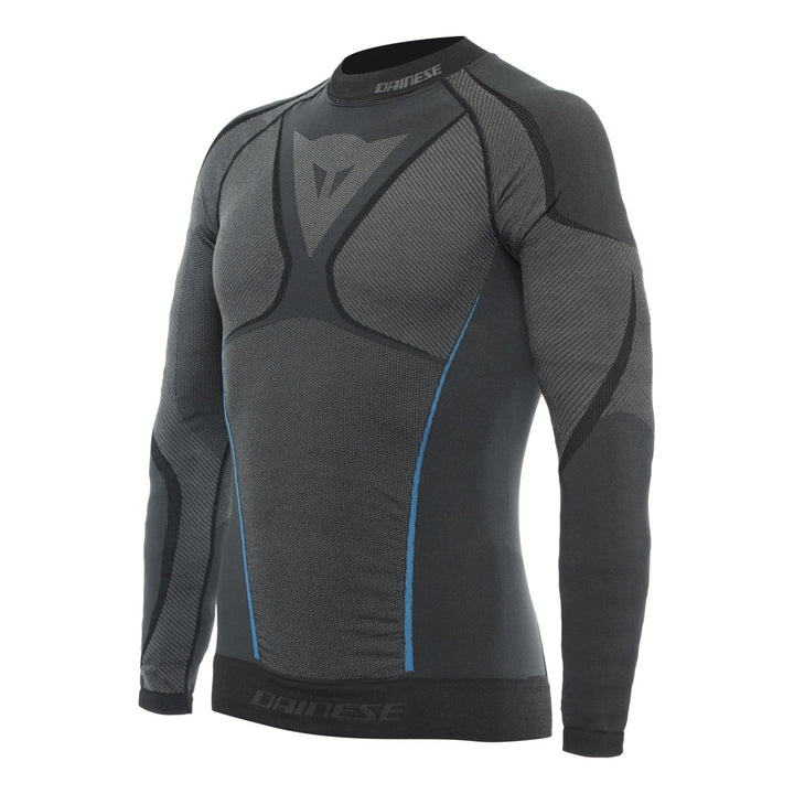 Dainese Funktionsshirt LS Dry schwarz-blau
