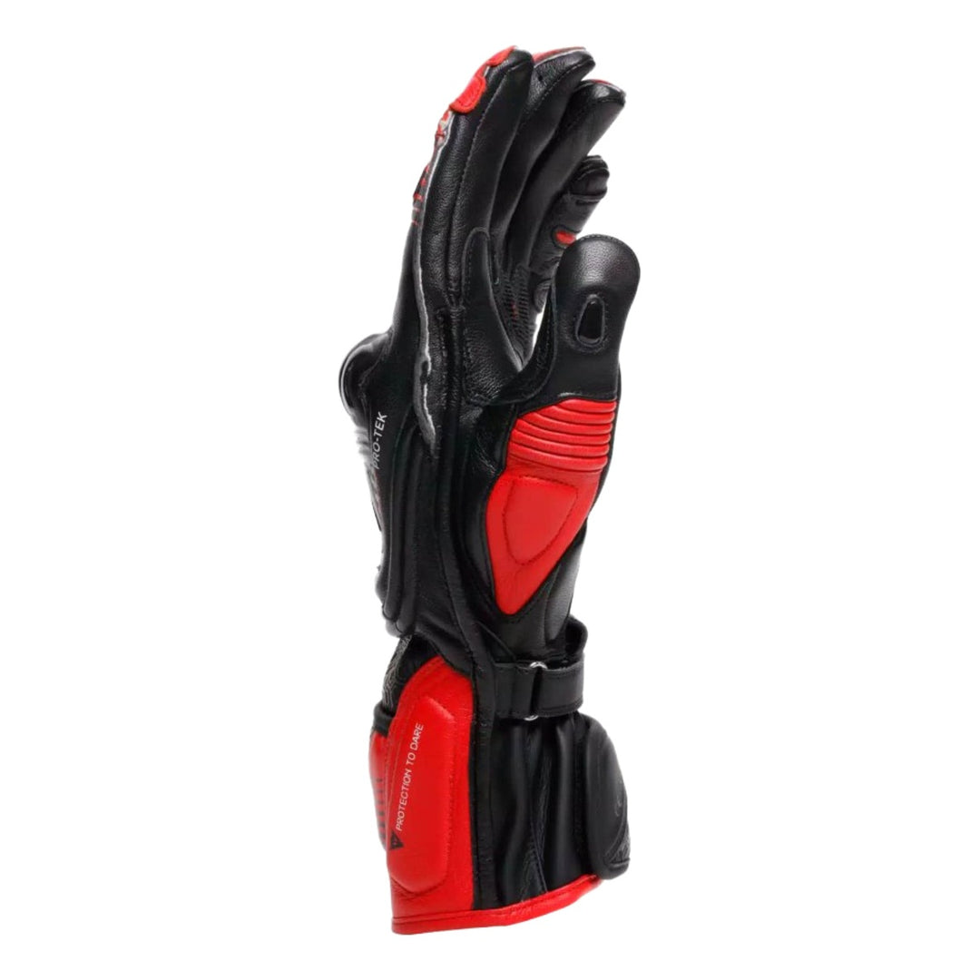 Dainese Handschuh Fiero Metal schwarz-rot-weiss