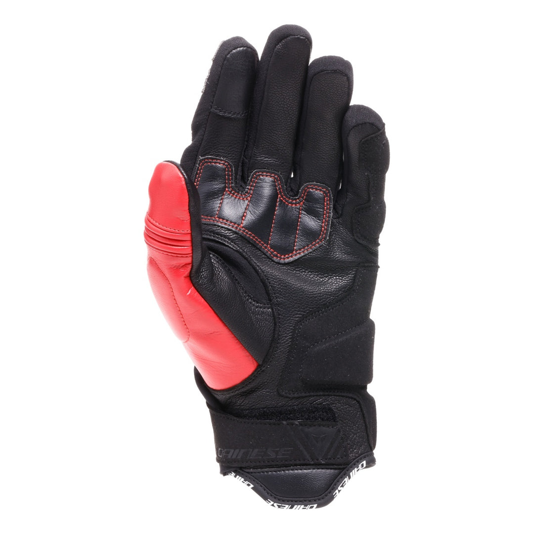Dainese Handschuh Reacto Carbon Kurz schwarz-rot