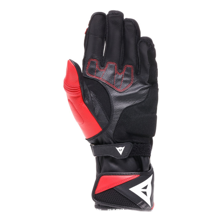 Dainese Handschuh Reacto Carbon Lang schwarz-rot