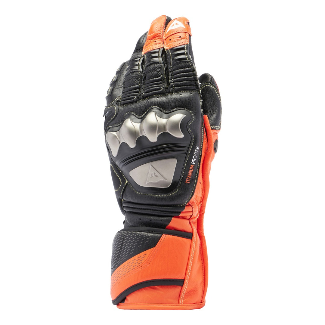 Dainese Handschuhe Full Metal 7 schwarz-fluo rot