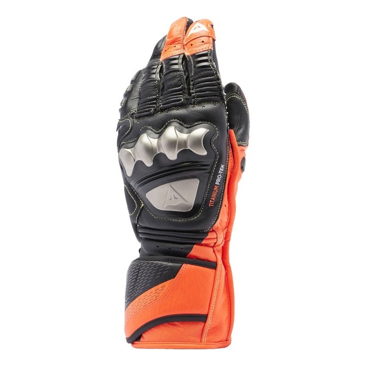Dainese Handschuhe Full Metal 7 schwarz-fluo rot