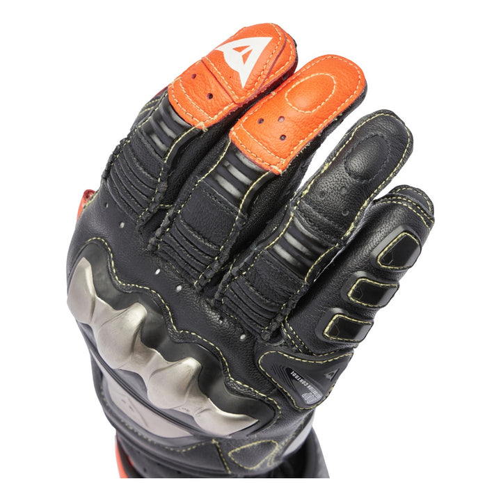 Dainese Handschuhe Full Metal 7 schwarz-fluo rot
