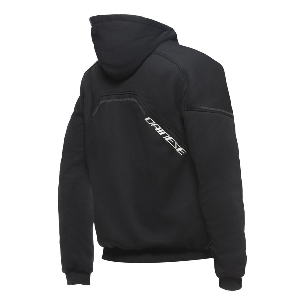 Dainese Hoodie mit Reissverschluss Daemon-X Safety schwarz-weiss
