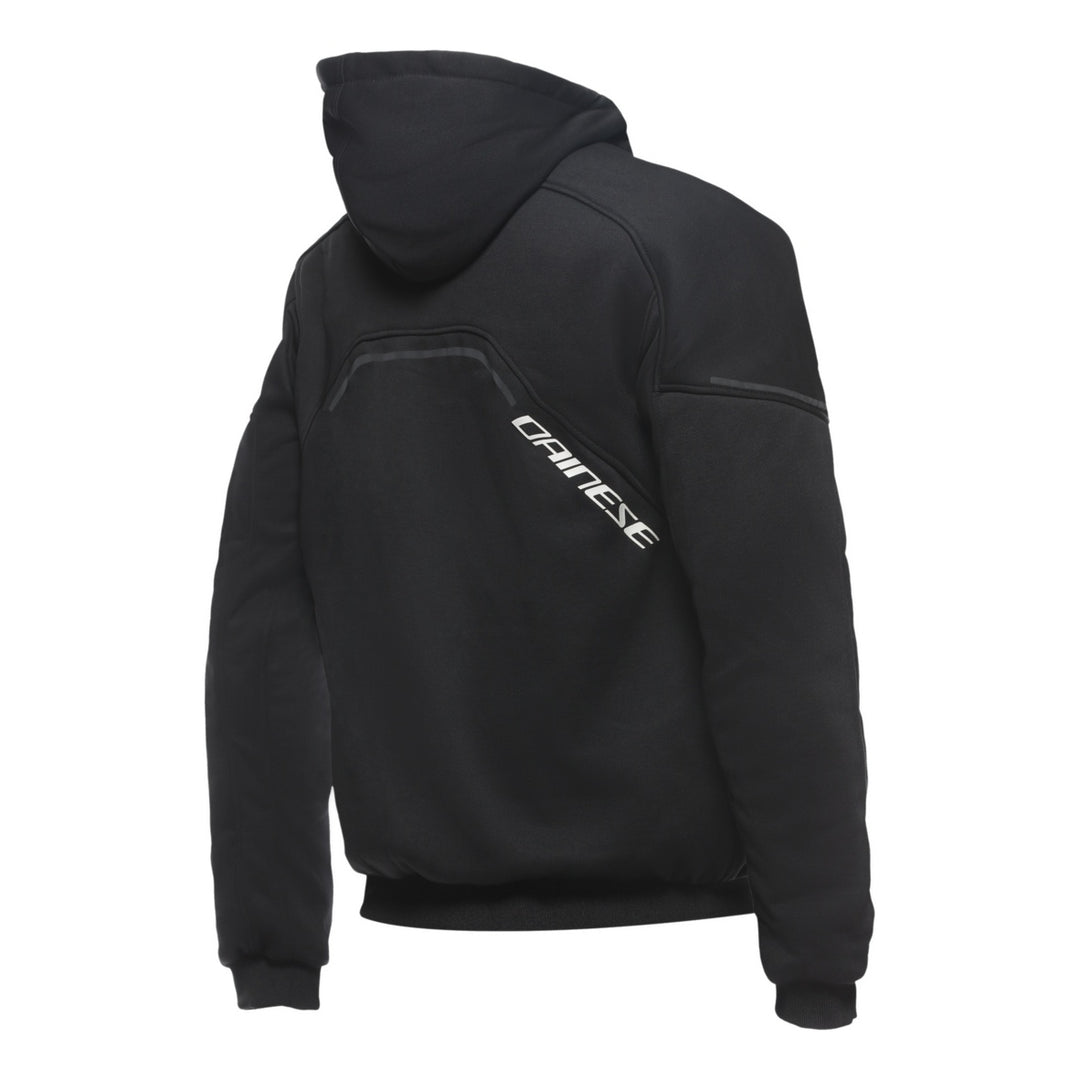 Dainese Hoodie mit Reissverschluss Daemon-X Safety schwarz-weiss