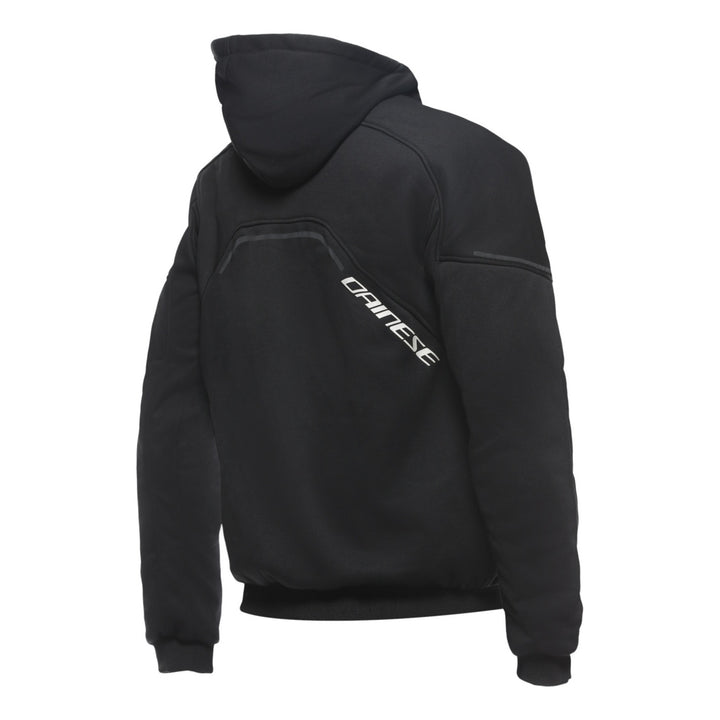 Dainese Hoodie mit Reissverschluss Daemon-X Safety schwarz-weiss