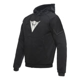 Dainese Hoodie mit Reissverschluss Daemon-X Safety schwarz-weiss