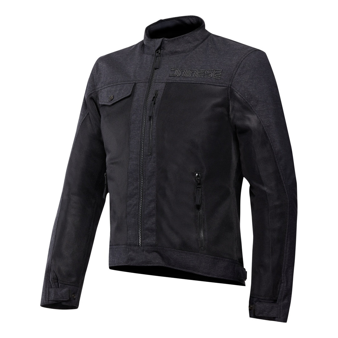 Dainese Jacke Alfama Air Tex dark grau-schwarz