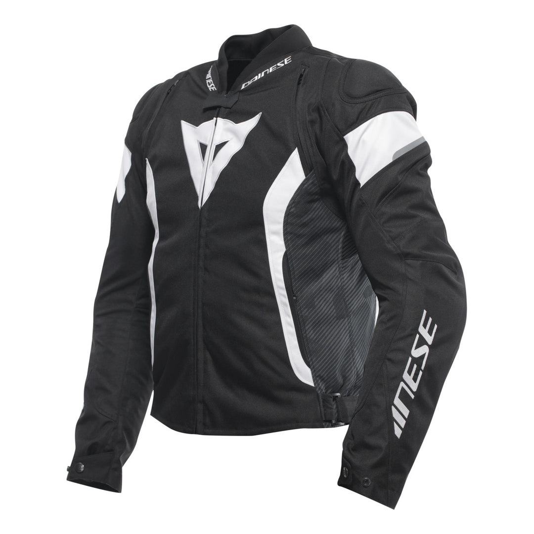 Dainese Jacke Avro 5 Tex schwarz-weiss-schwarz