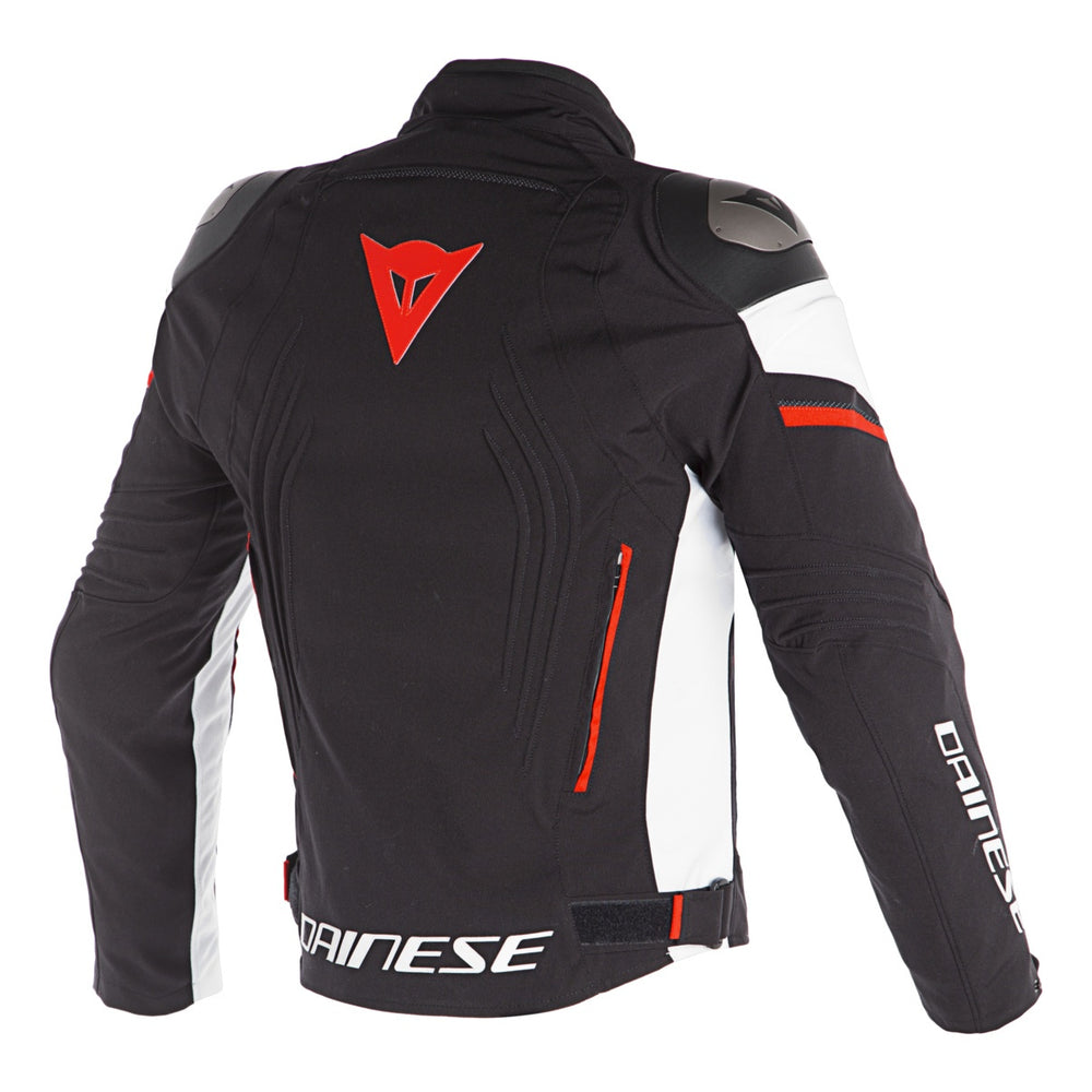 Dainese Jacke RACING 3 schwarz-weiss-fluo rot