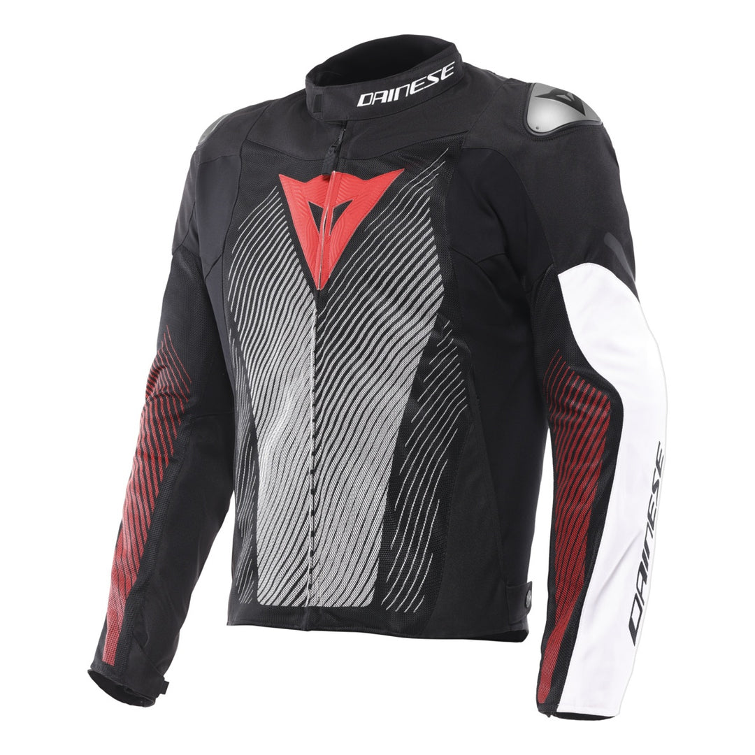 Dainese Jacke Ventar Air Tex schwarz-weiss-rot