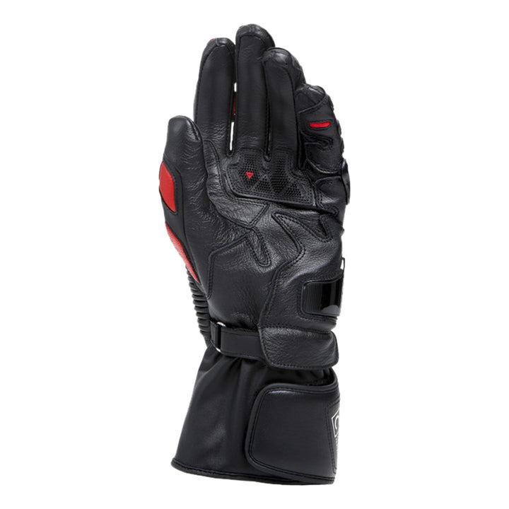 Dainese Lederhandschuhe Druid 4 schwarz-rot-weiss