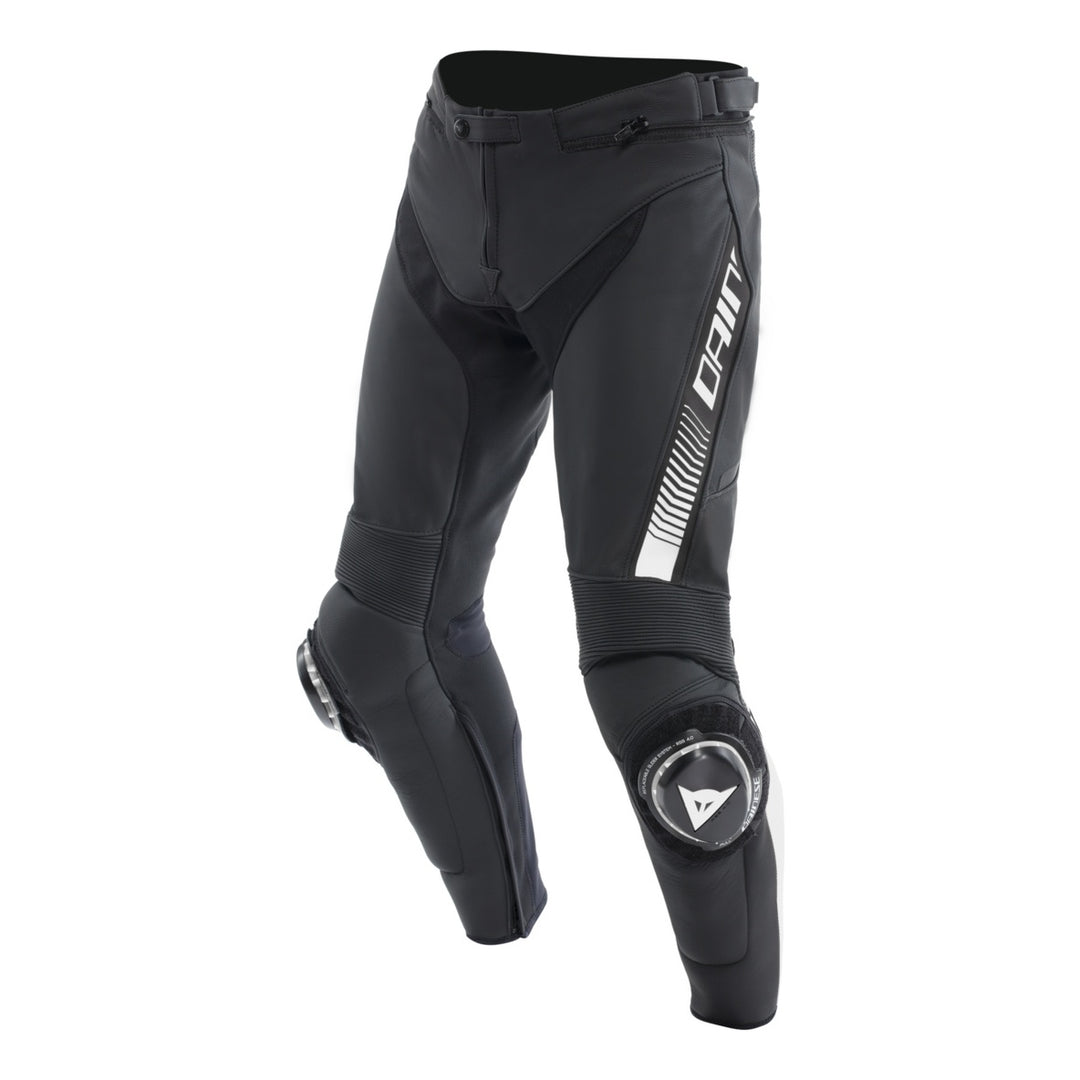 Dainese Lederhose Super Speed schwarz-weiss