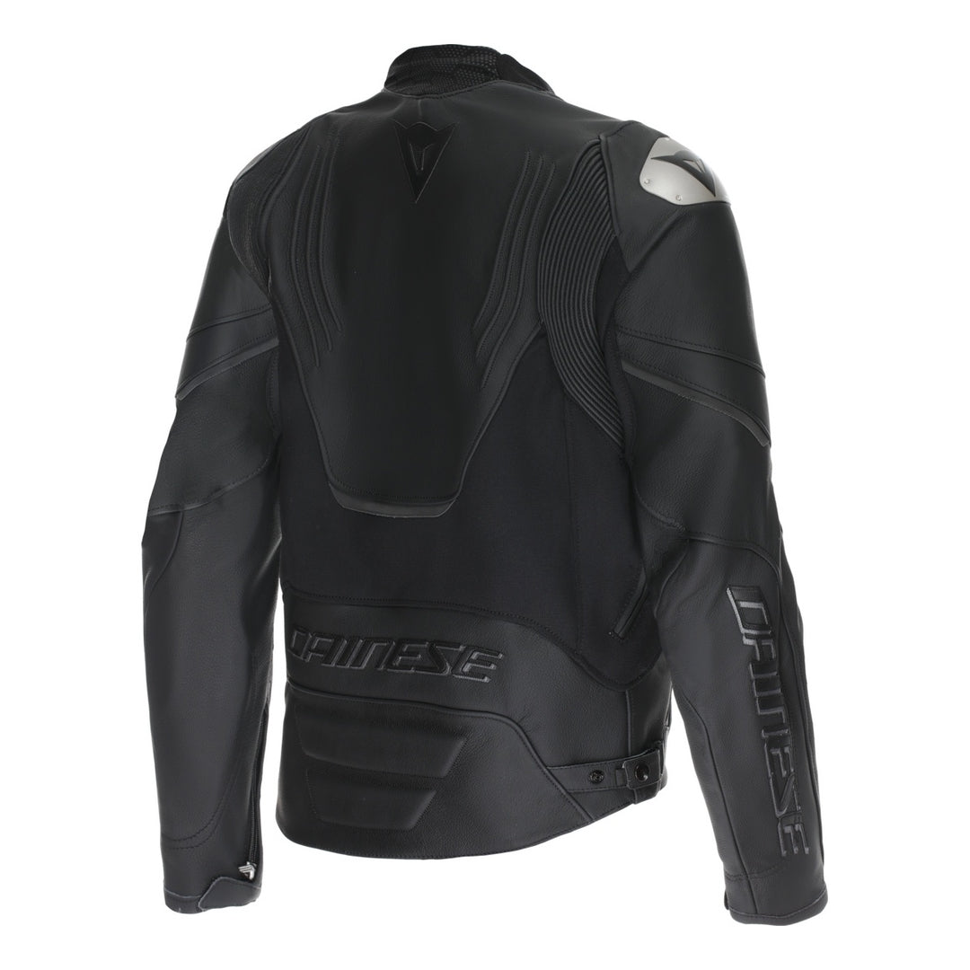 Dainese Lederjacke Racing 5 schwarz