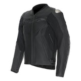 Dainese Lederjacke Racing 5 schwarz