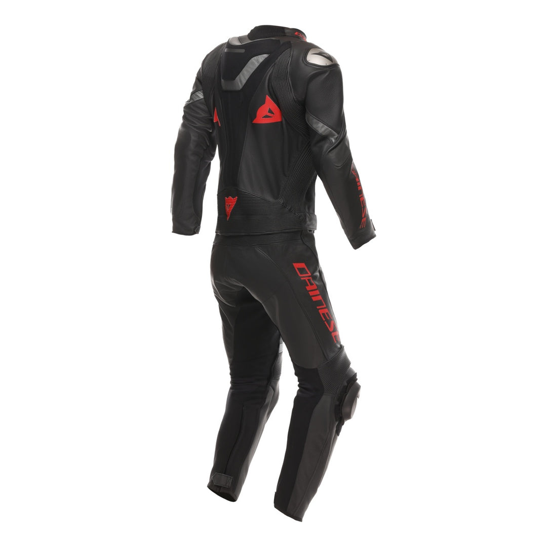 Dainese Lederkombi 2-tlg. Demon Sprint schwarz-rot