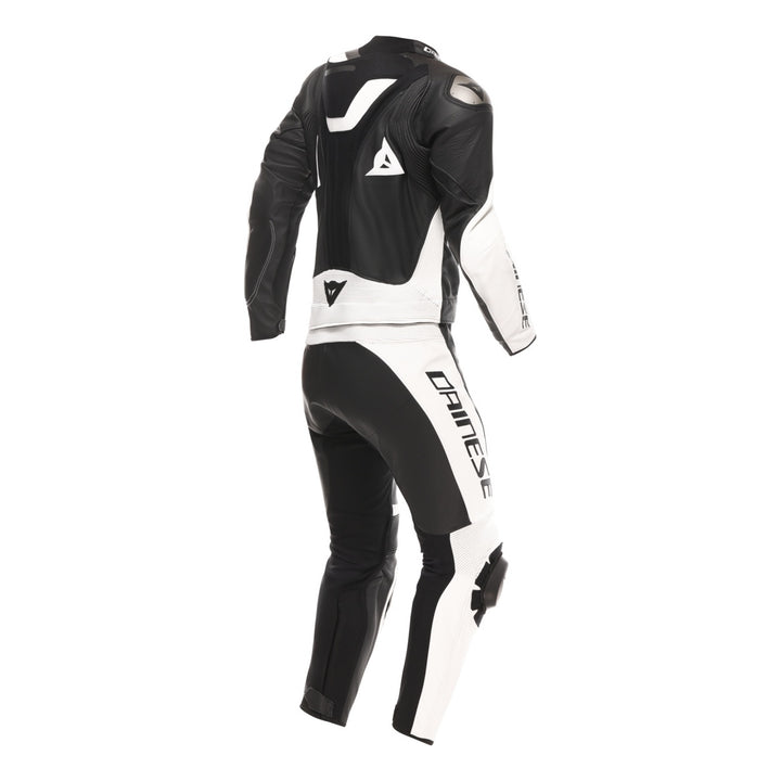 Dainese Lederkombi 2-tlg. Demon Sprint schwarz-weiss