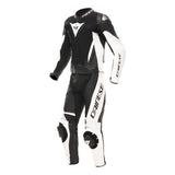 Dainese Lederkombi 2-tlg. Demon Sprint schwarz-weiss