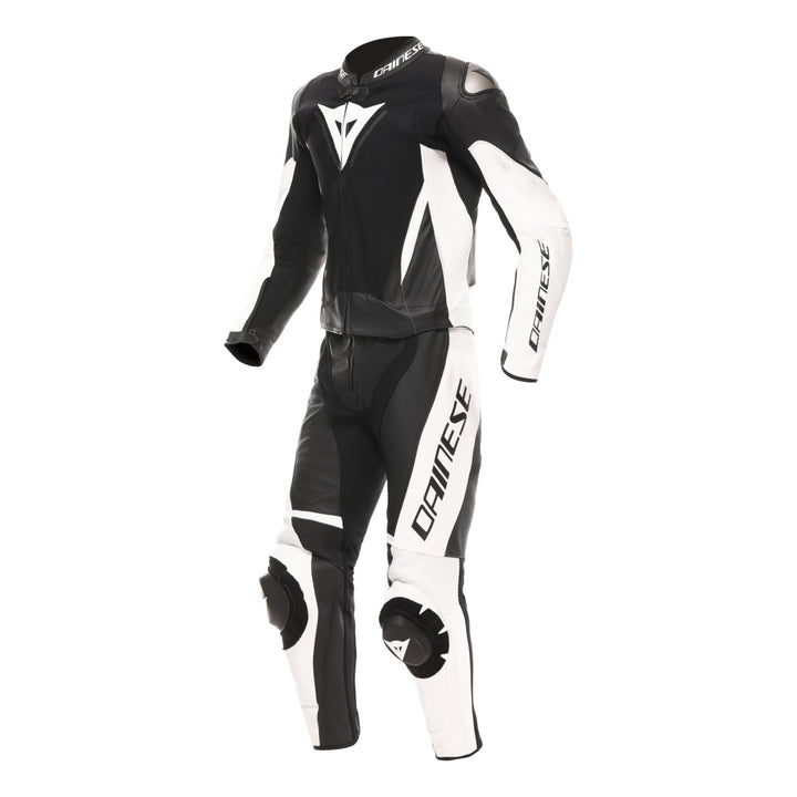 Dainese Lederkombi 2-tlg. Demon Sprint schwarz-weiss