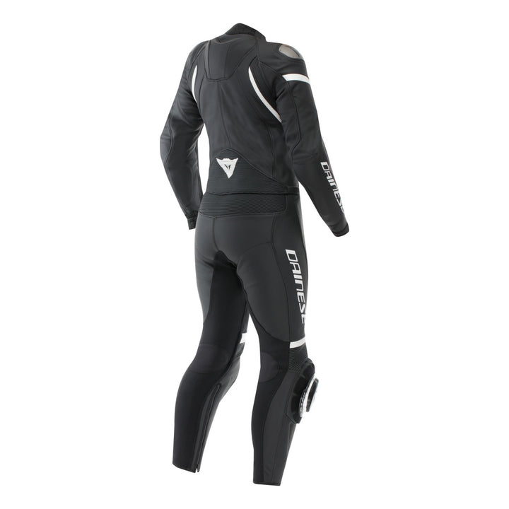 Dainese Lederkombi 2-tlg. Fulminea schwarz-weiss